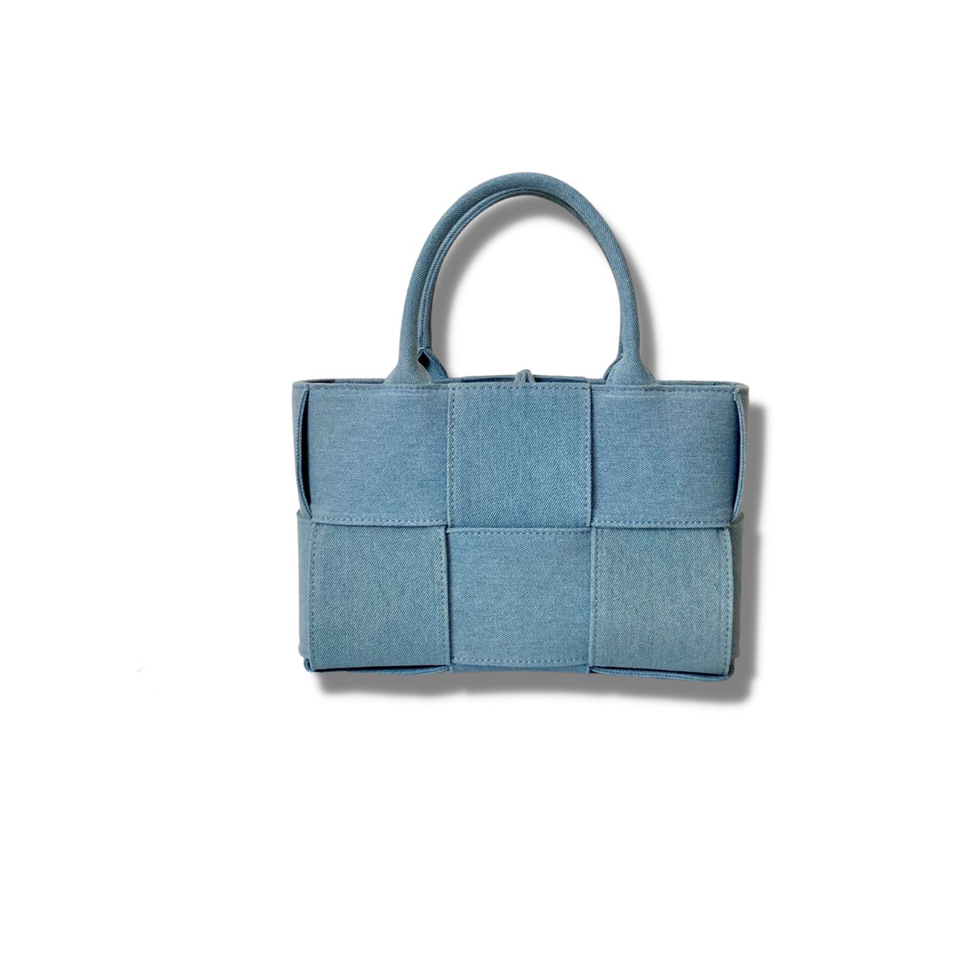B0tt*ga Ven*ta Mini Arco Tote Bag Blue For Women‎ 9.8in/25cm