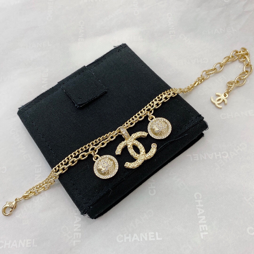 Ch**el Bracelets Gold For Women