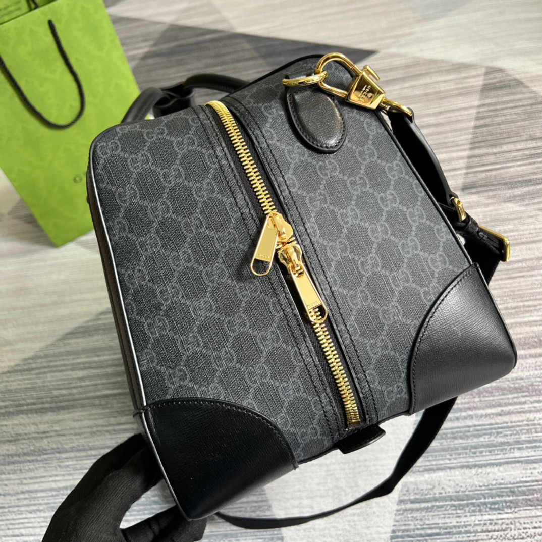 Gvc*1 Duffle Bag With Interlocking G Black 16.5in/42cm ‎696014 92THF 1000