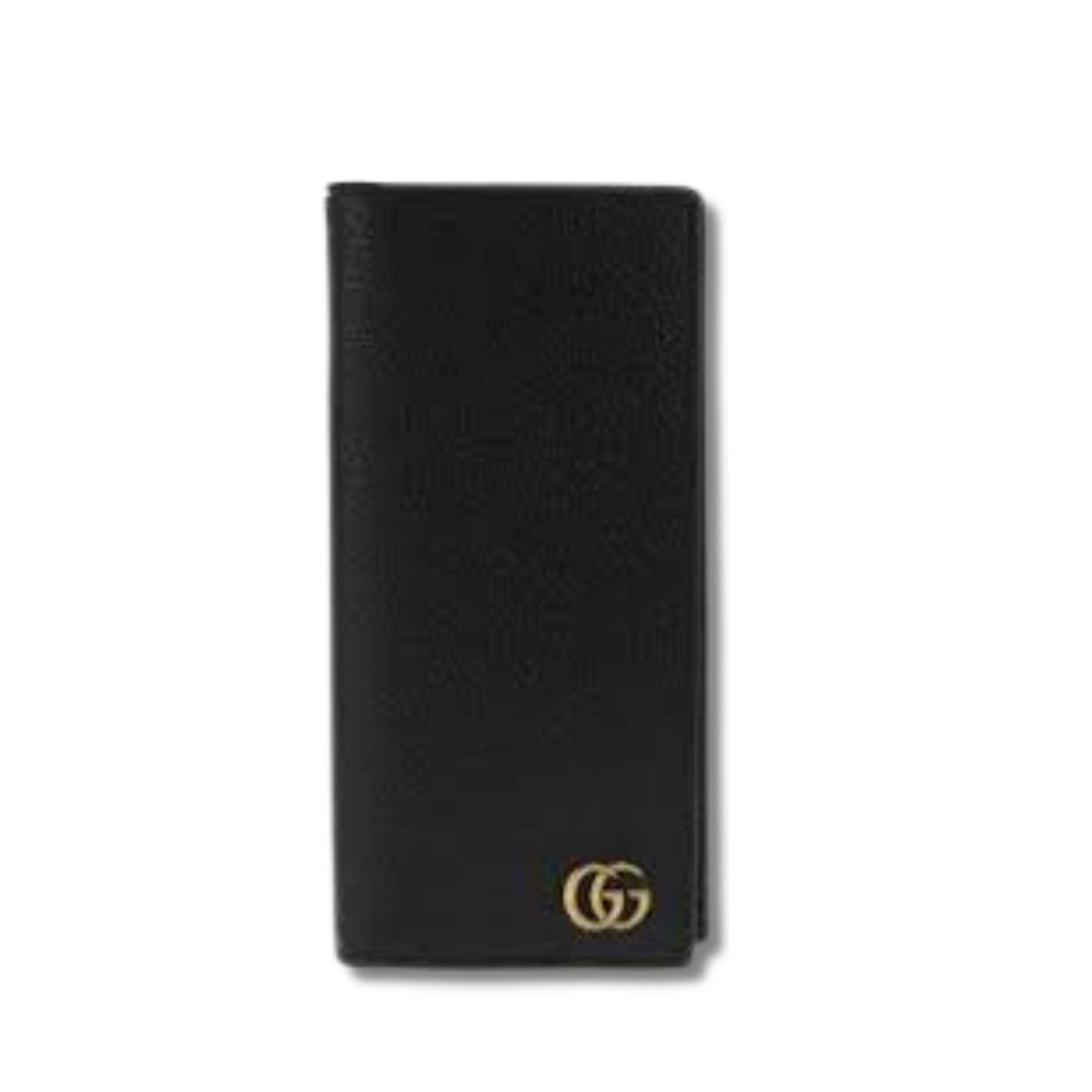 Gvc*1 GG Marmont Long Wallet Black For Men 7.1in/18cm ‎‎‎428740 DJ20T 1000