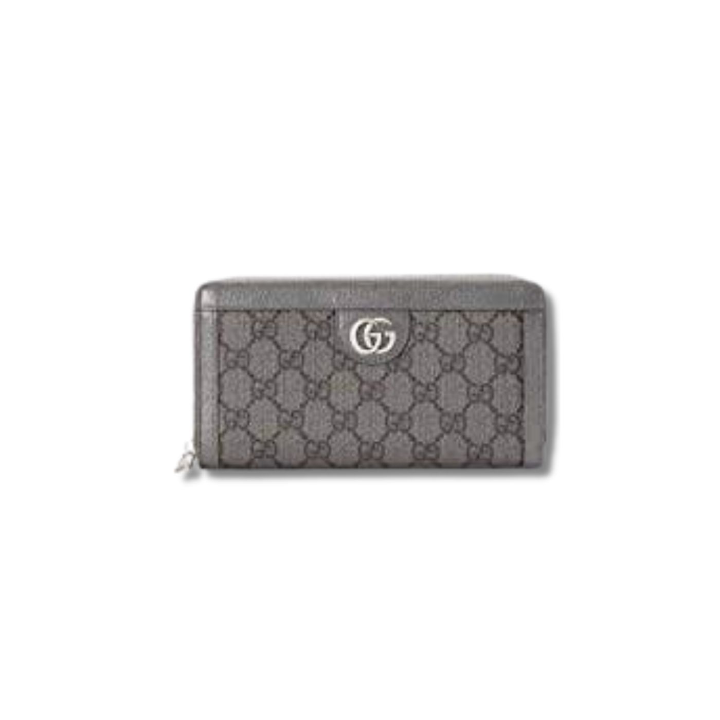 Ophidia Zip Around Wallet Svp*me Canvas Grey For Men 7.5in/19cm ‎‎‎706844 UULBN 1244