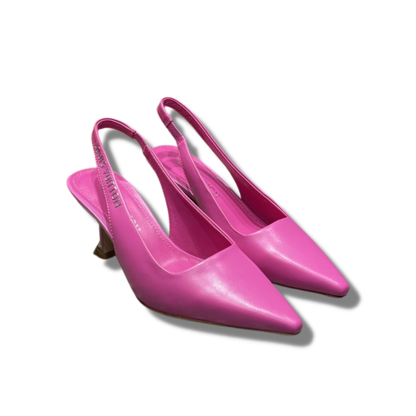 L0vis Vvtt0n Sparkle Slingback Pump Pink For Women