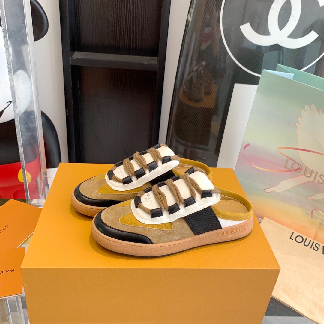 L0vis Vvtt0n Lous Sneaker Monogram Canvas Brown For Men
