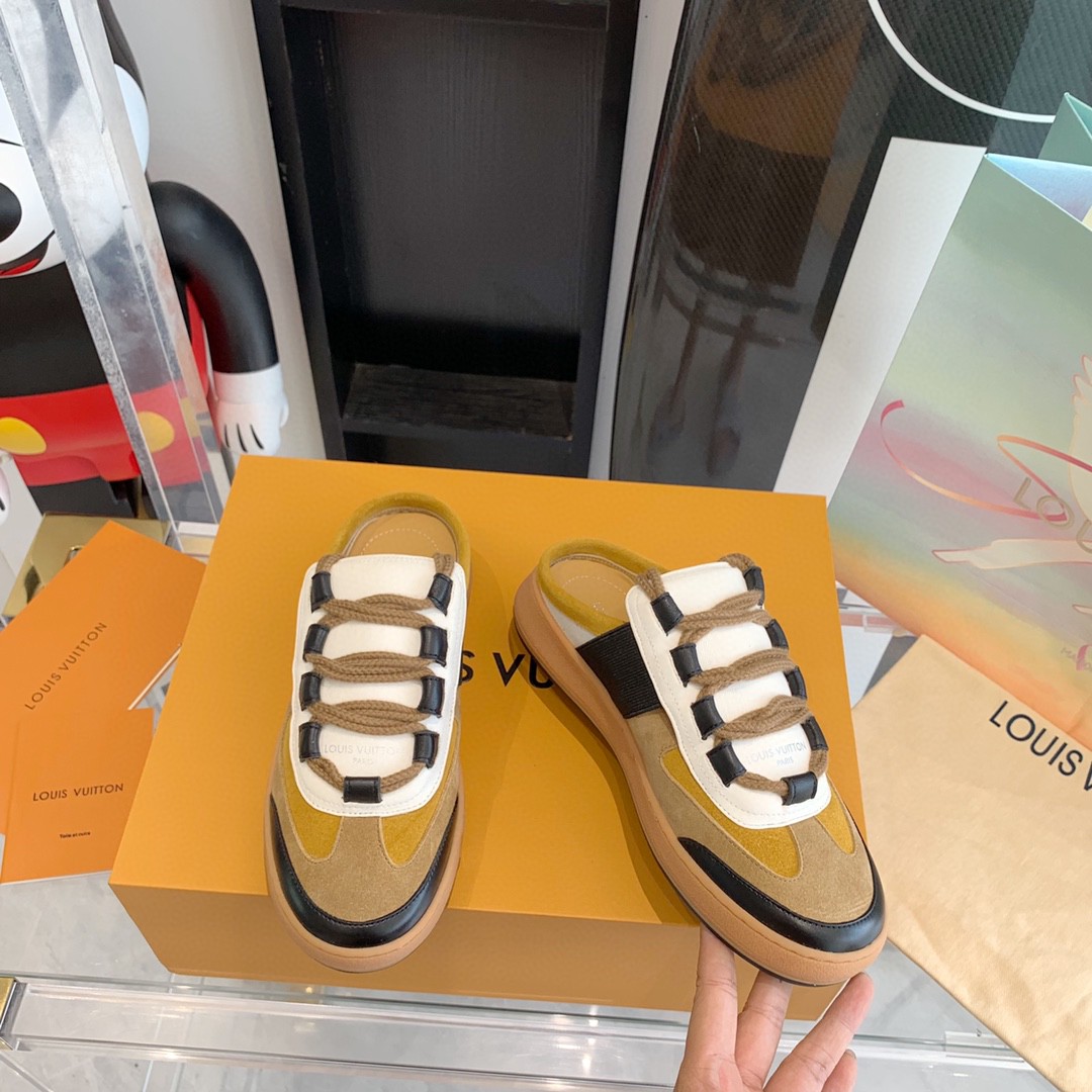 L0vis Vvtt0n Lous Sneaker Monogram Canvas Brown For Men