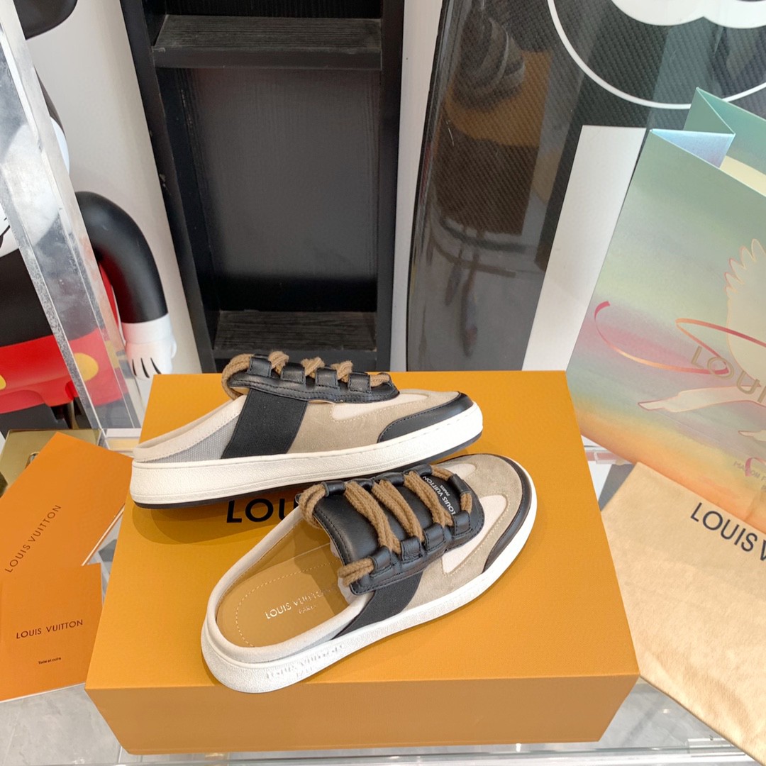 L0vis Vvtt0n Lous Sneaker Monogram Canvas Beige For Men