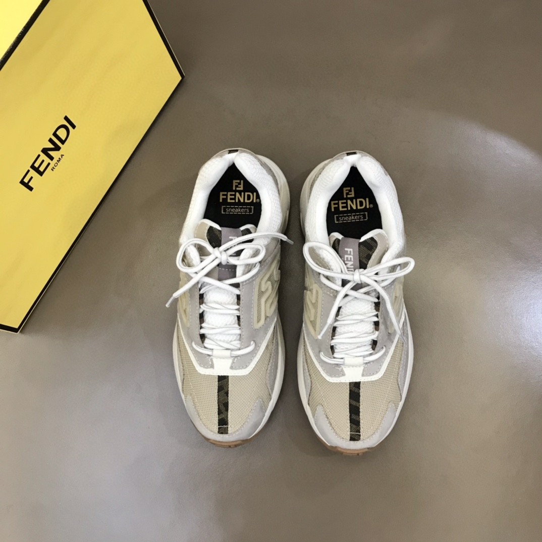 FD F**di Faster Trainers Sneakers Grey For Women