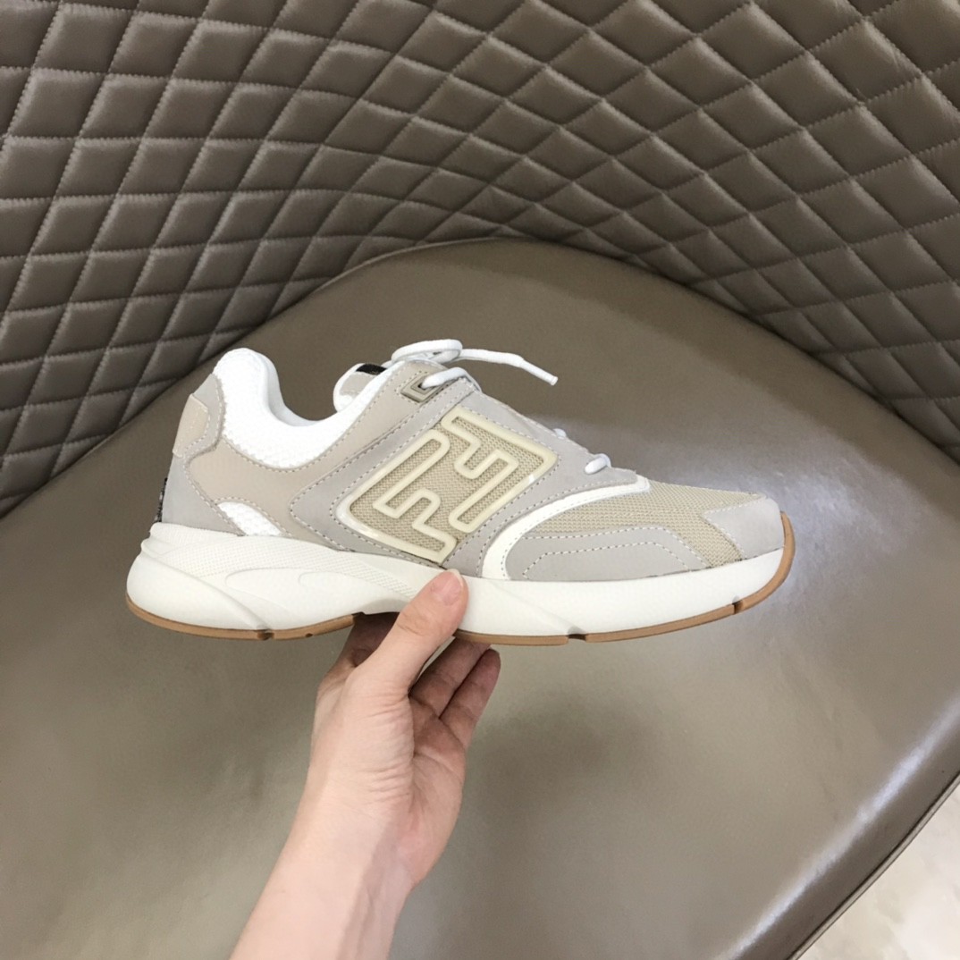 FD F**di Faster Trainers Sneakers Grey For Women