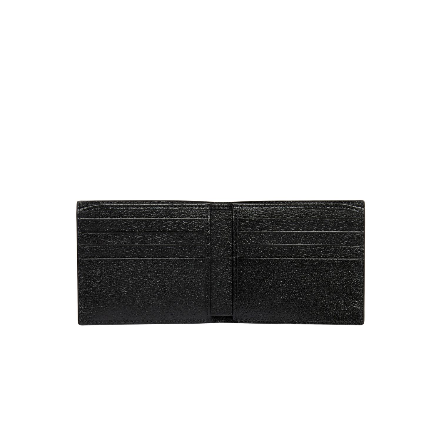 Gvc*1 GG Marmont Bi-Fold Wallet Black/Blue For Men 4.3in/11cm ‎428726 1T56F 1000