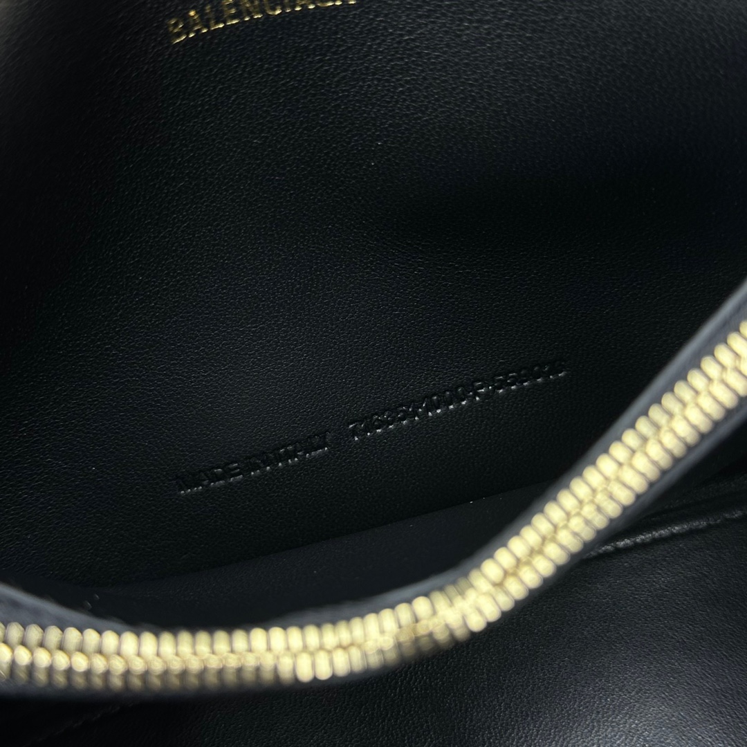 Ba1en*iaga Crush Small Chain Bag Black For Women‎ 9.8in/25cm 716351210IT1000