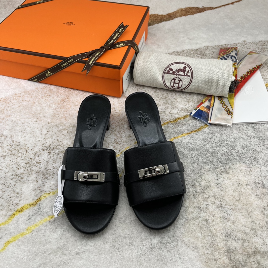 H**me5 Gigi 50 Sandal Black For Women H231063Z 02420