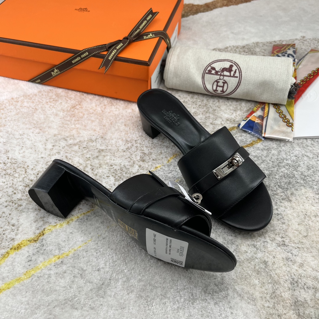 H**me5 Gigi 50 Sandal Black For Women H231063Z 02420