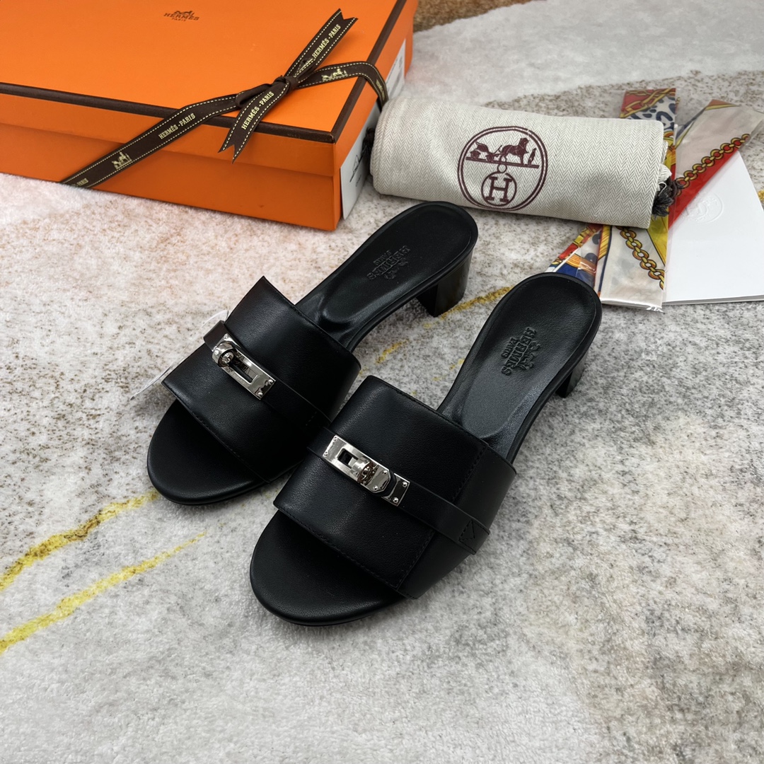 H**me5 Gigi 50 Sandal Black For Women H231063Z 02420