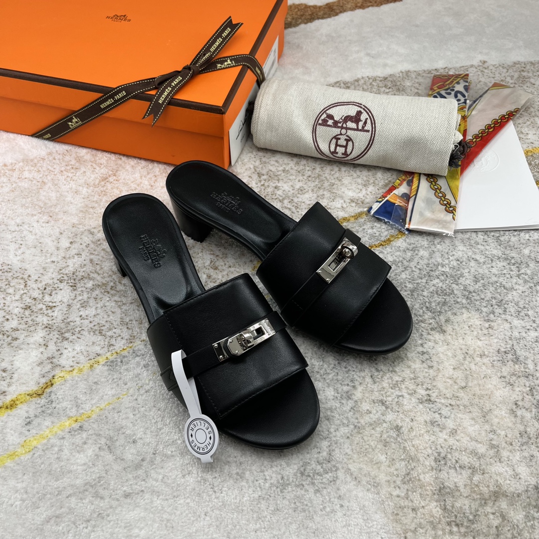 H**me5 Gigi 50 Sandal Black For Women H231063Z 02420