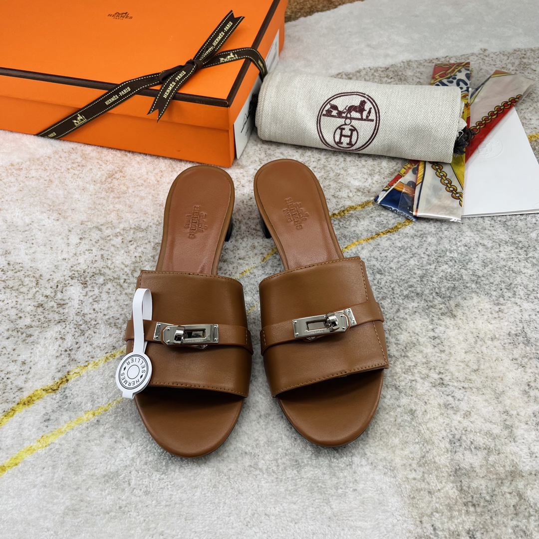 H**me5 Gigi 50 Sandal Brown For Women H231063Z A3345