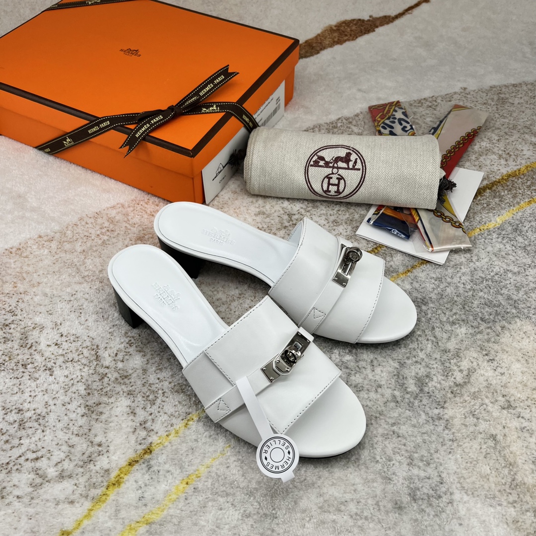 H**me5 Gigi 50 Sandal White For Women H231063Z 90420
