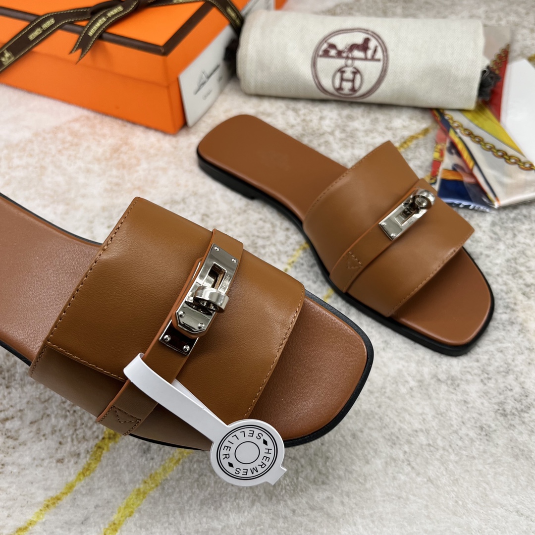 H**me5 Giulia Sandal Brown For Women H231056Z A3350