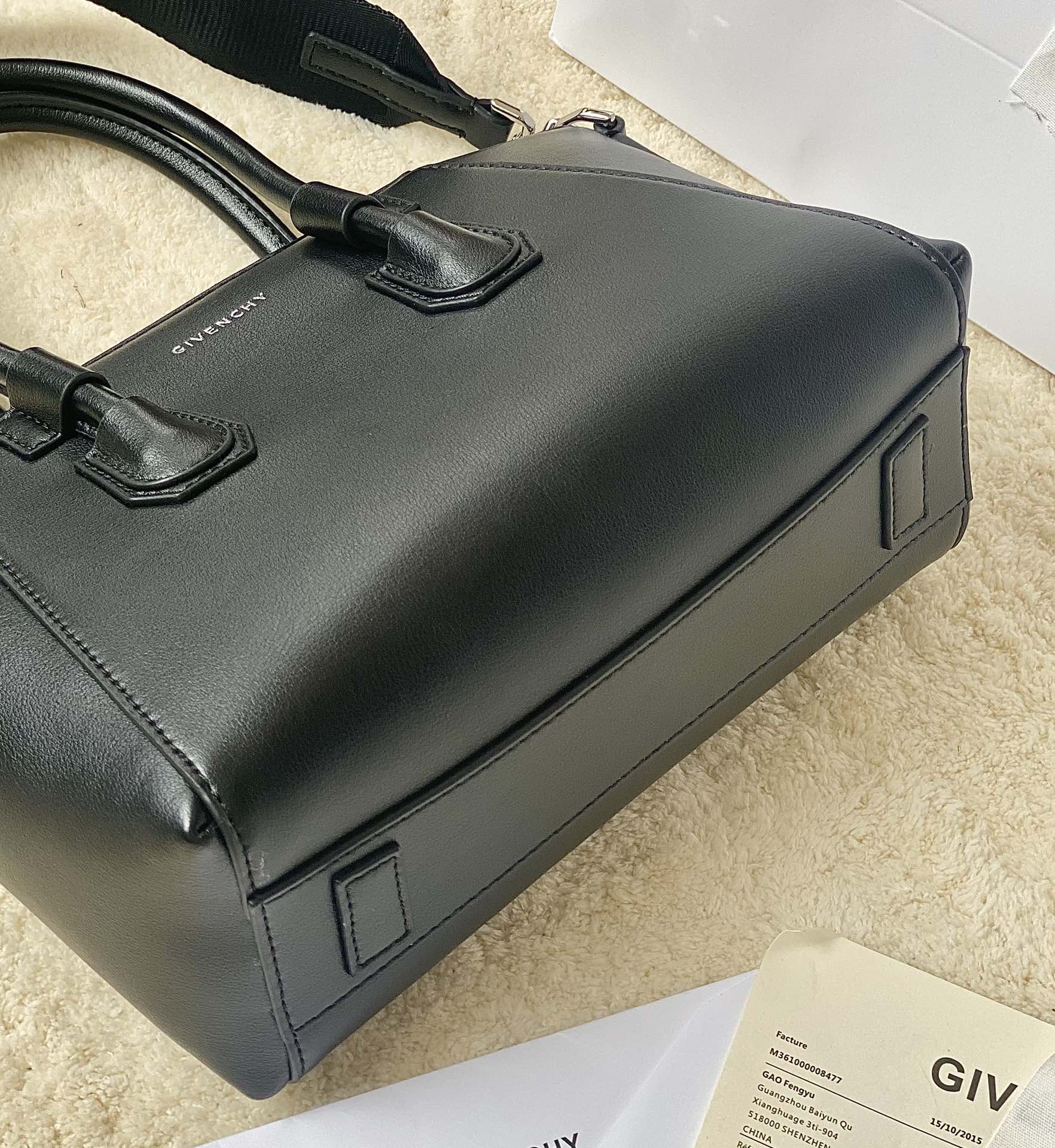 Givenchy Mini Antigona Sport Bag Brown/Black/Beige For Women‎ 8.7in/22cm BB50NVB1HT-001