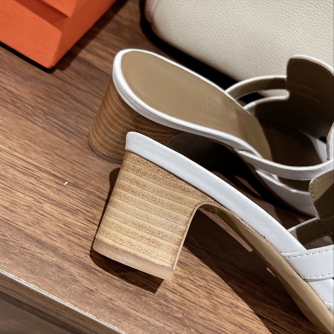 H**me5 Candy Sandal White For Women
