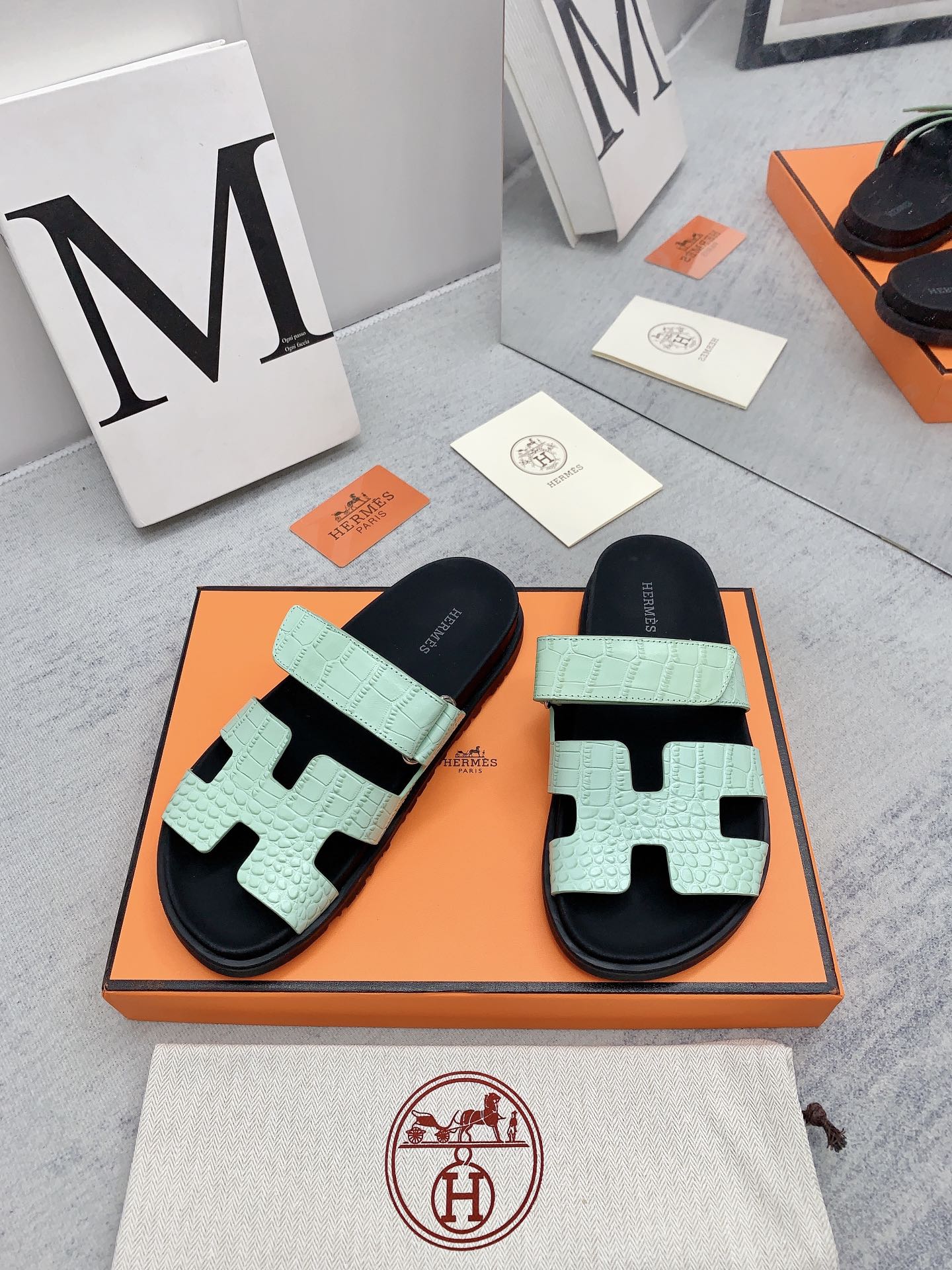 H**me5 Chypre Sandal Jade Green For Men
