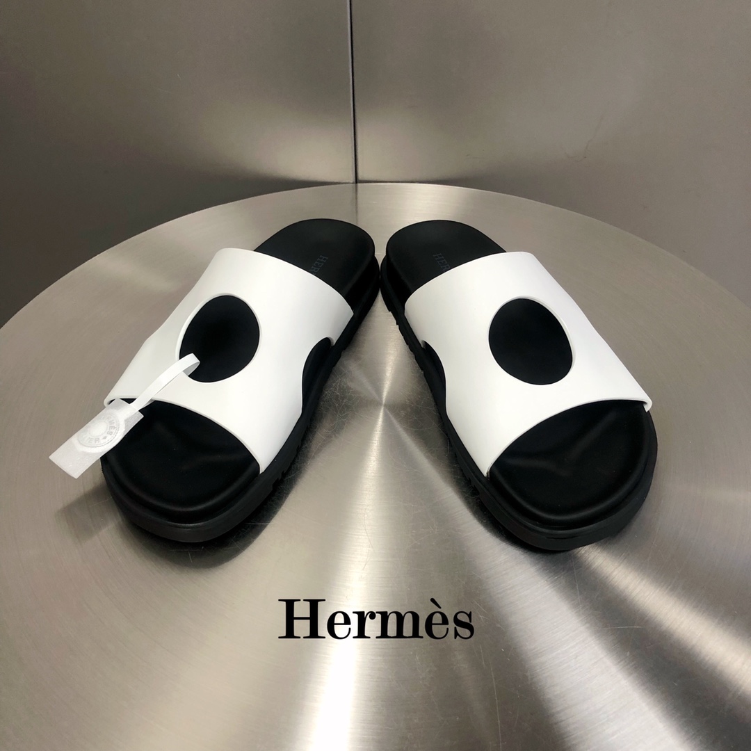 H**me5 Edith Sandal White For Men