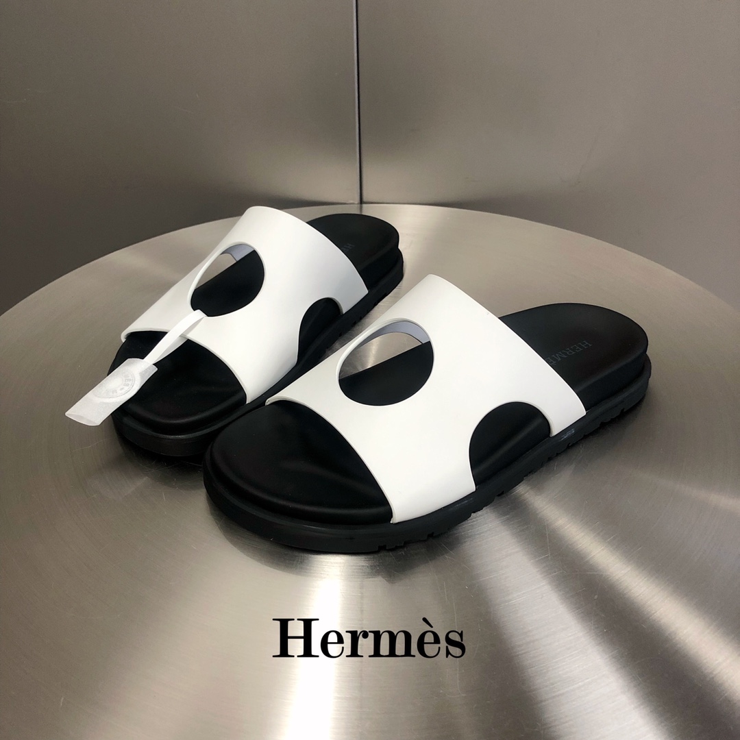 H**me5 Edith Sandal White For Men