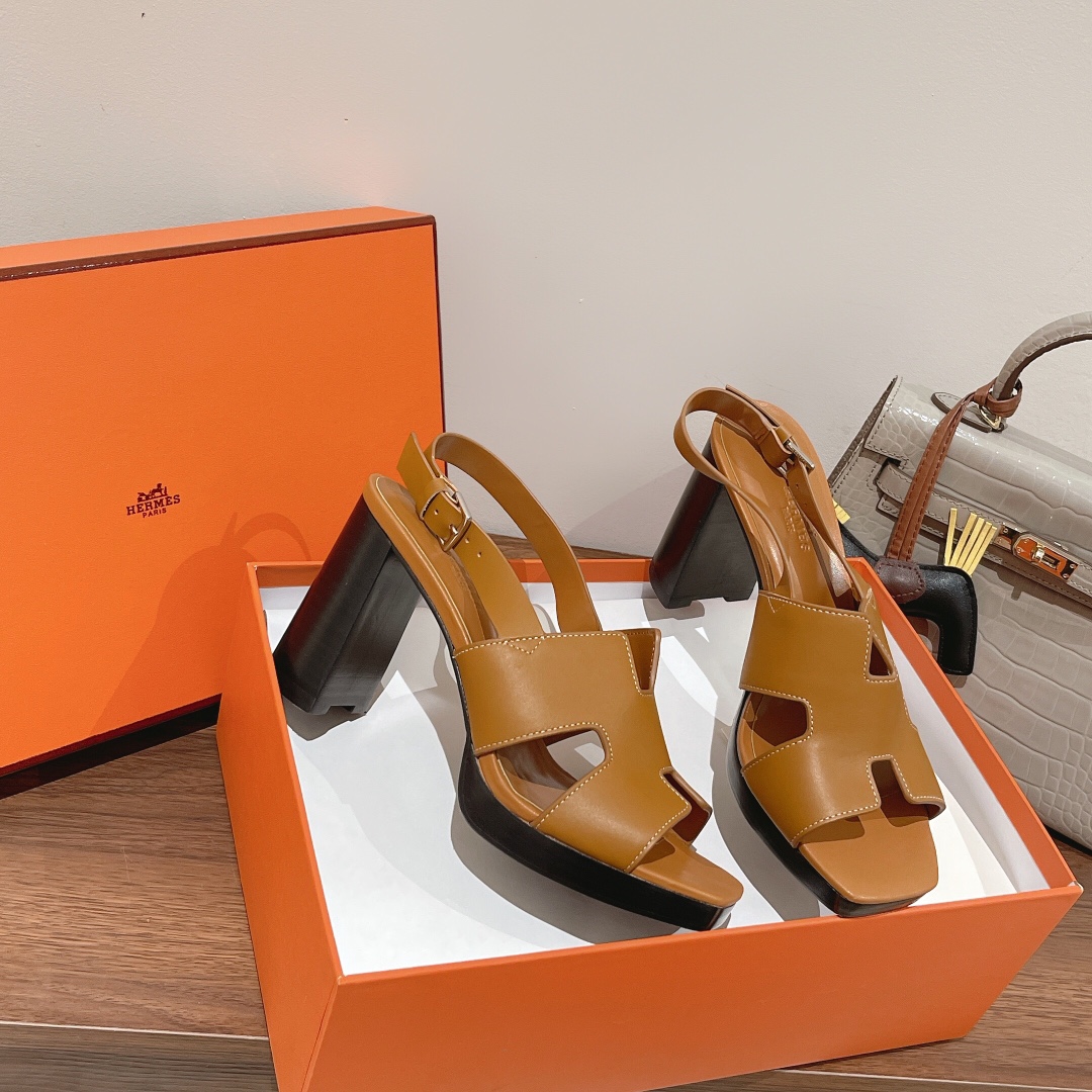 H**me5 Eris 90 Sandal Brown For Women