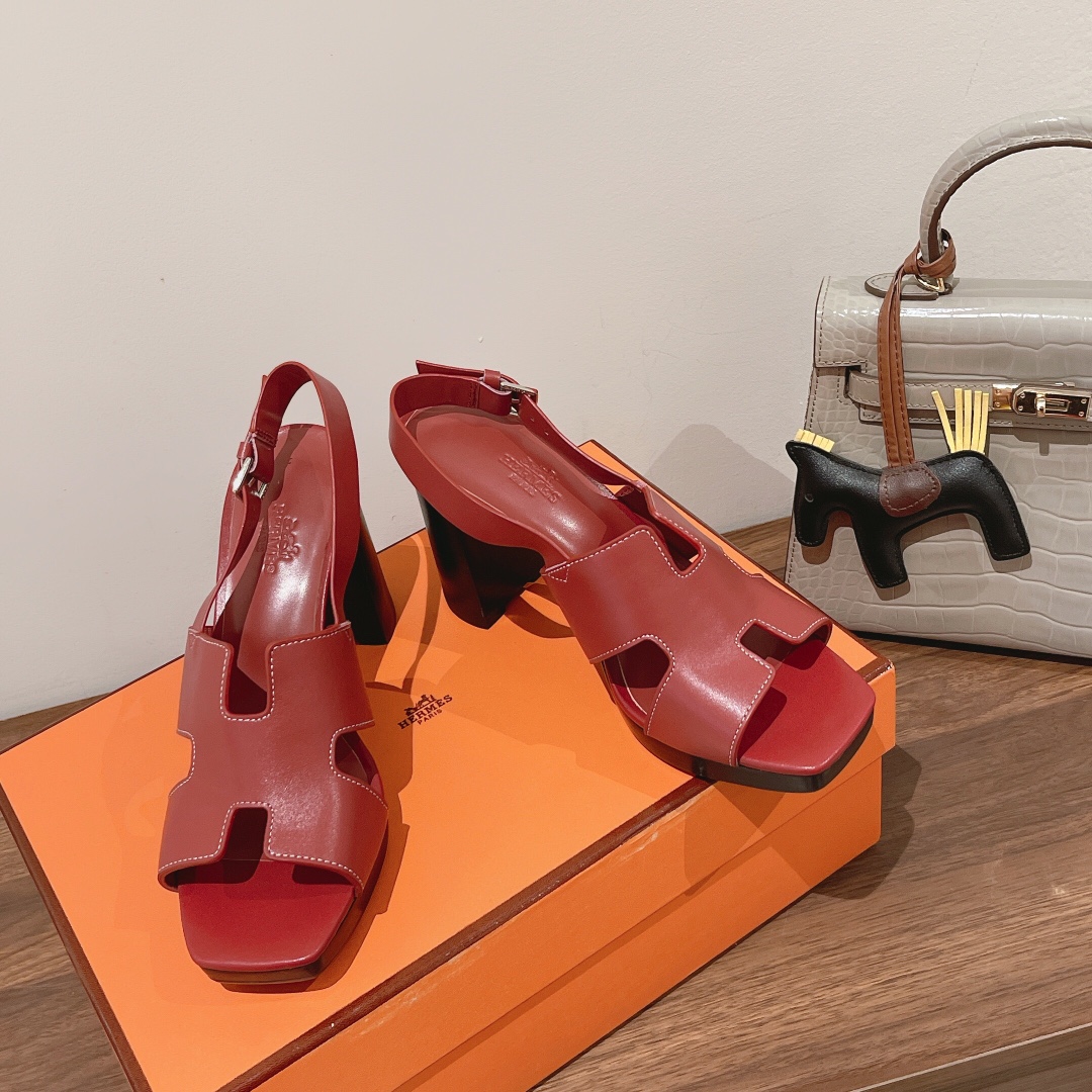 H**me5 Eris 90 Sandal Burgundy For Women
