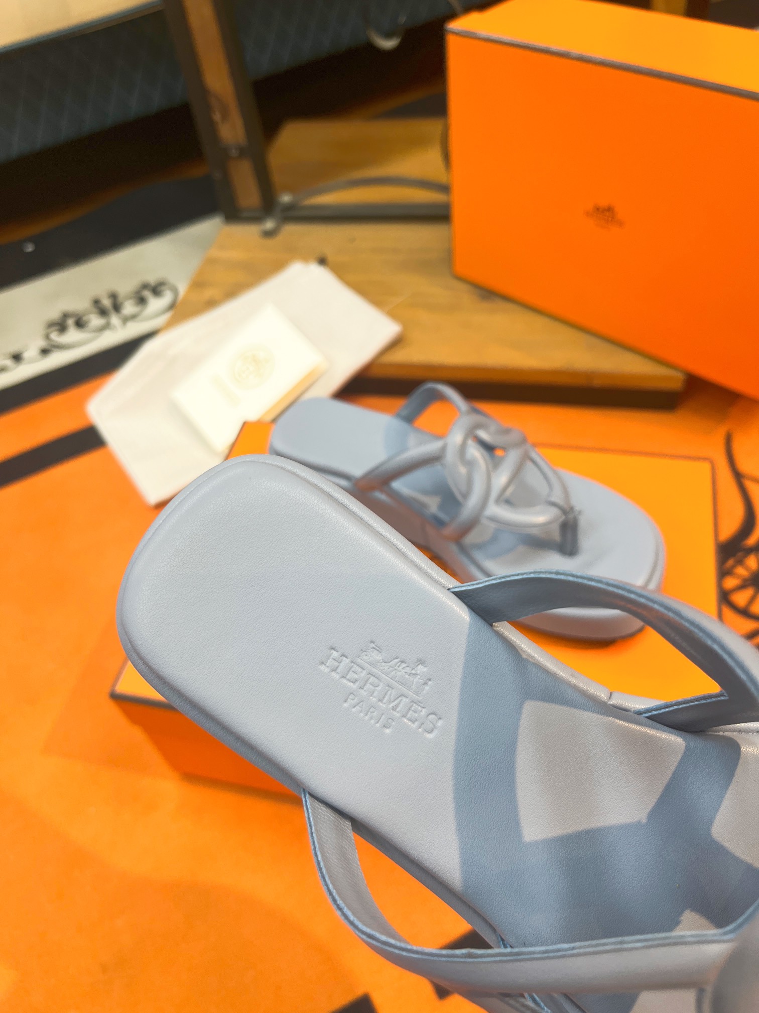 H**me5 Gipsy Sandal Blue For Women H231082Z 6A350