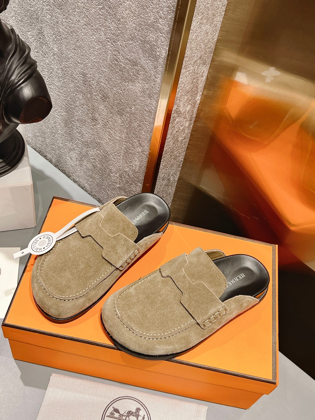 H**me5 Go Mule Light Brown For Women