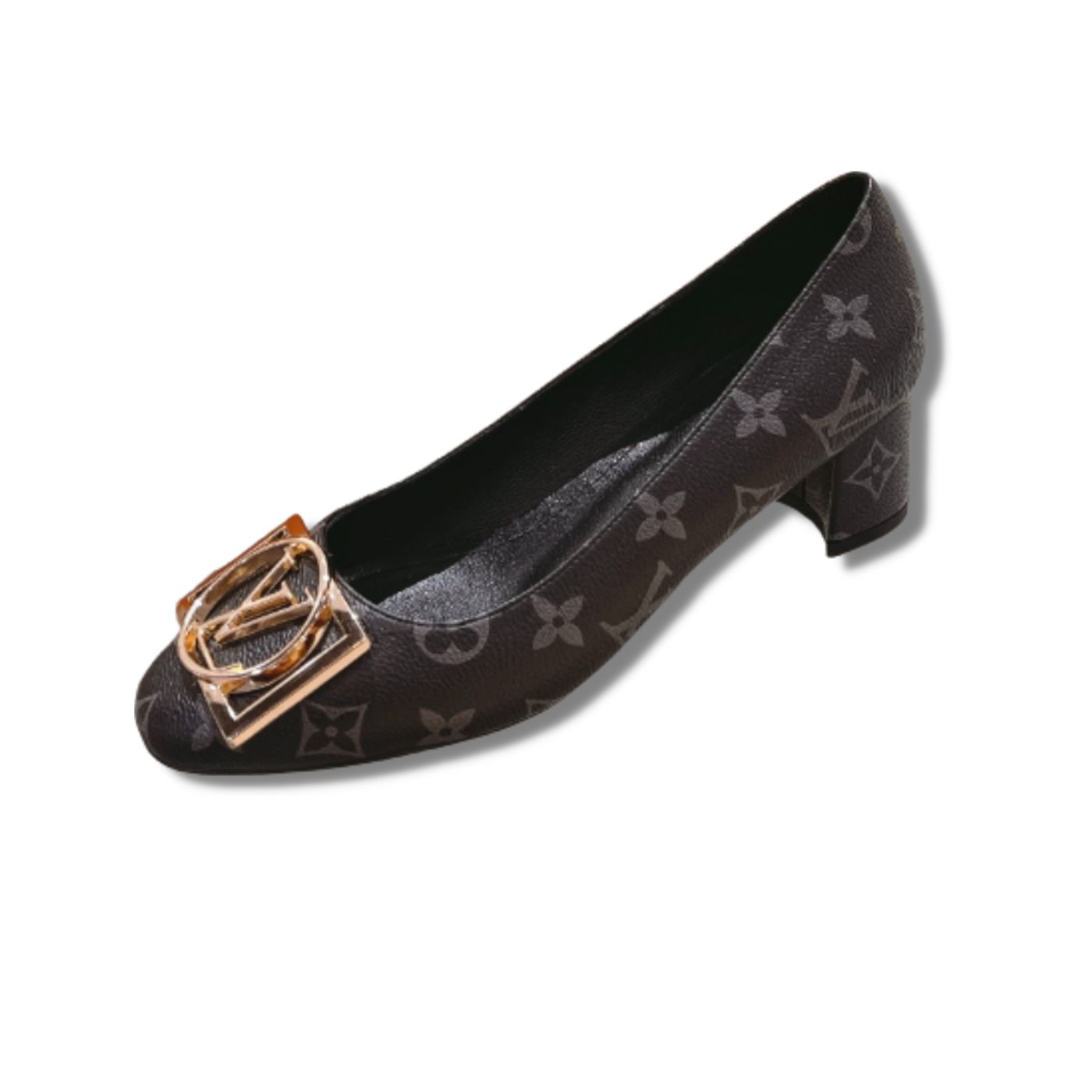 L0vis Vvtt0n Madeleine Pump Black For Women 4.5cm/1.8in