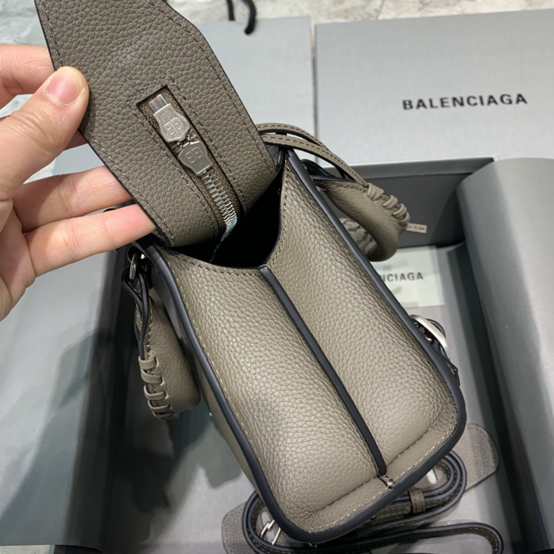 Ba1en*iaga Neo Classic Mini Handbag Black/Dark Blue/Cream/Brown/Green Khaki For Women‎ 8.6in/21.8cm