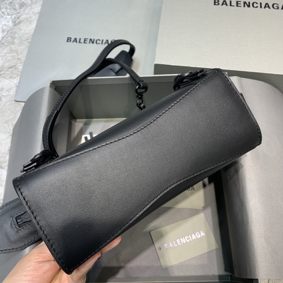 Ba1en*iaga Neo Classic Mini Handbag Black/White For Women‎ 8.6in/21.8cm