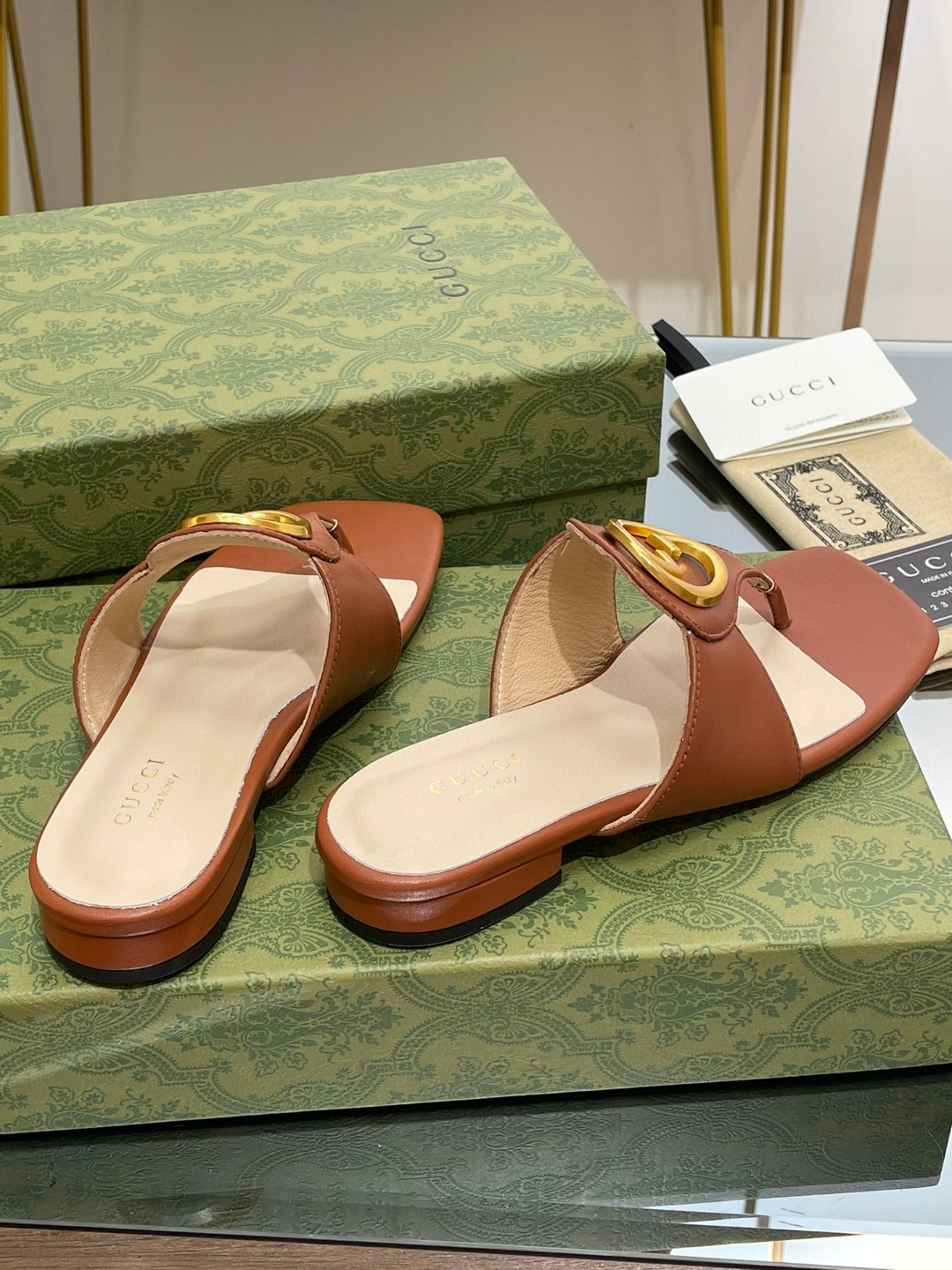Gvc*1 Blondie Thong Sandal Brown For Women ‎‎