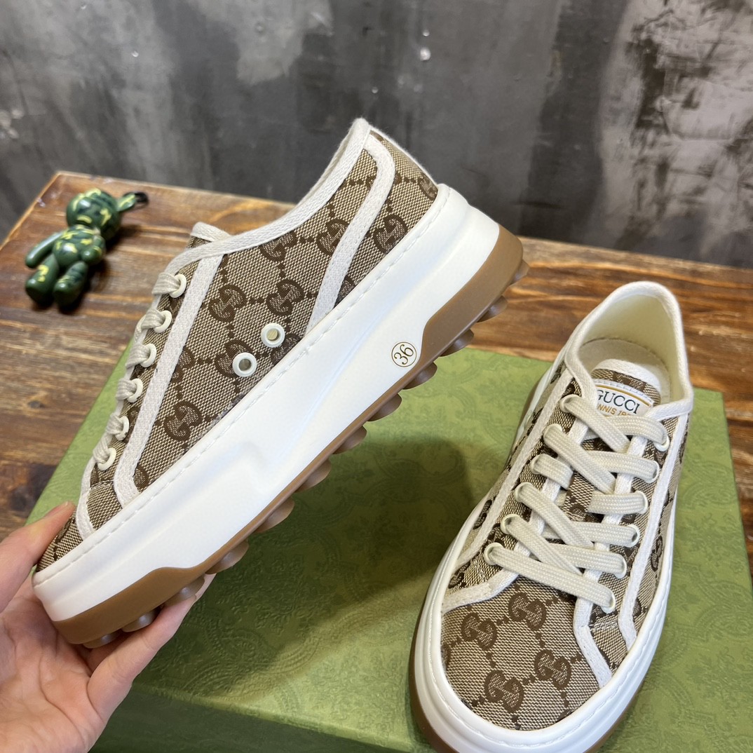 Gvc*1 Low-Cut Sneaker Brown For Women
