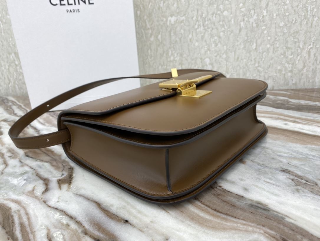 Ce1i*e Teen Classic Bag In Box Black/Brown/Red/Burgundy/Green/Dark Red For Women‎ 7in/18.5cm 192523DLS.38NO