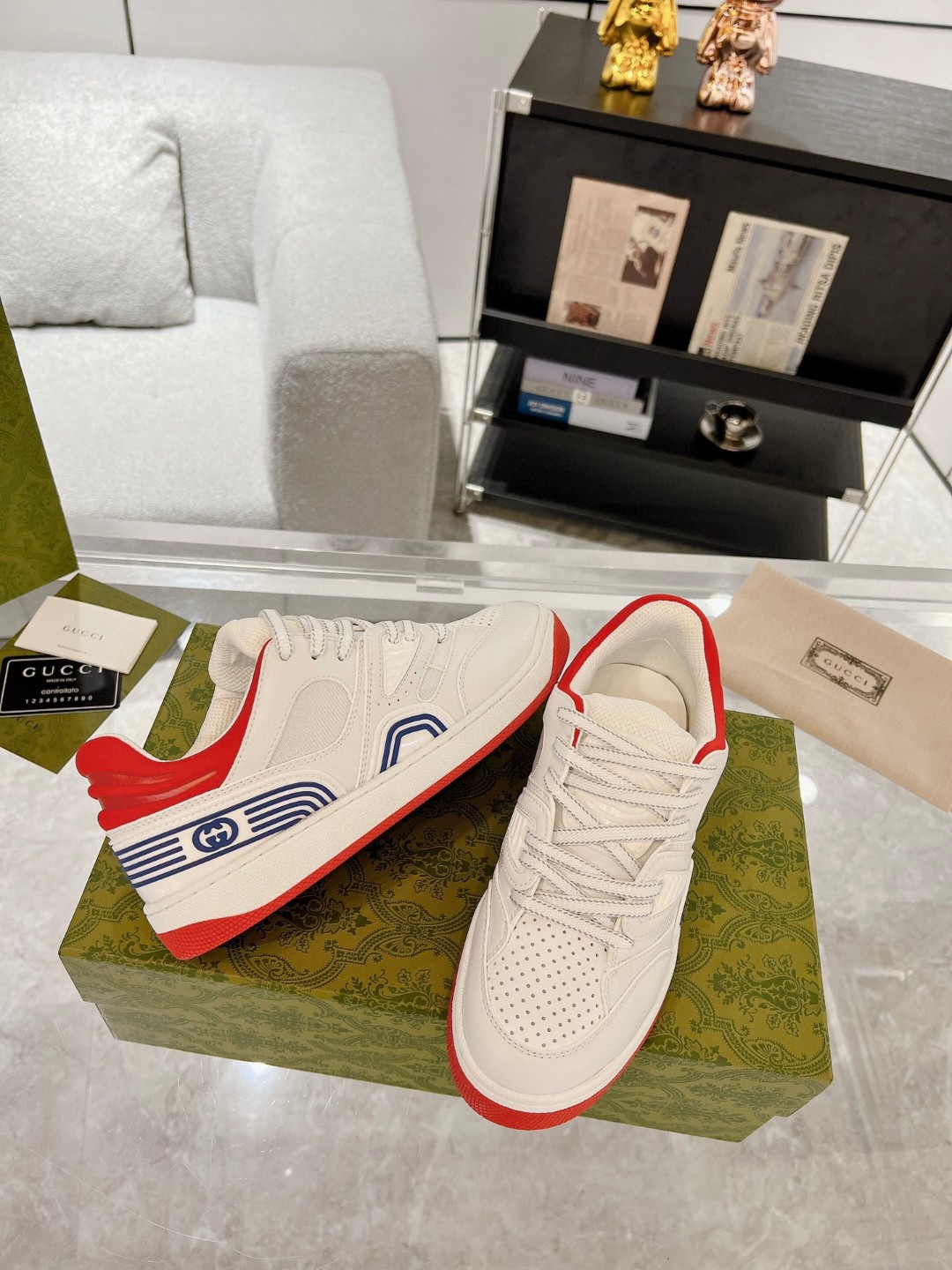 Gvc*1 Basket Sneaker White For Men