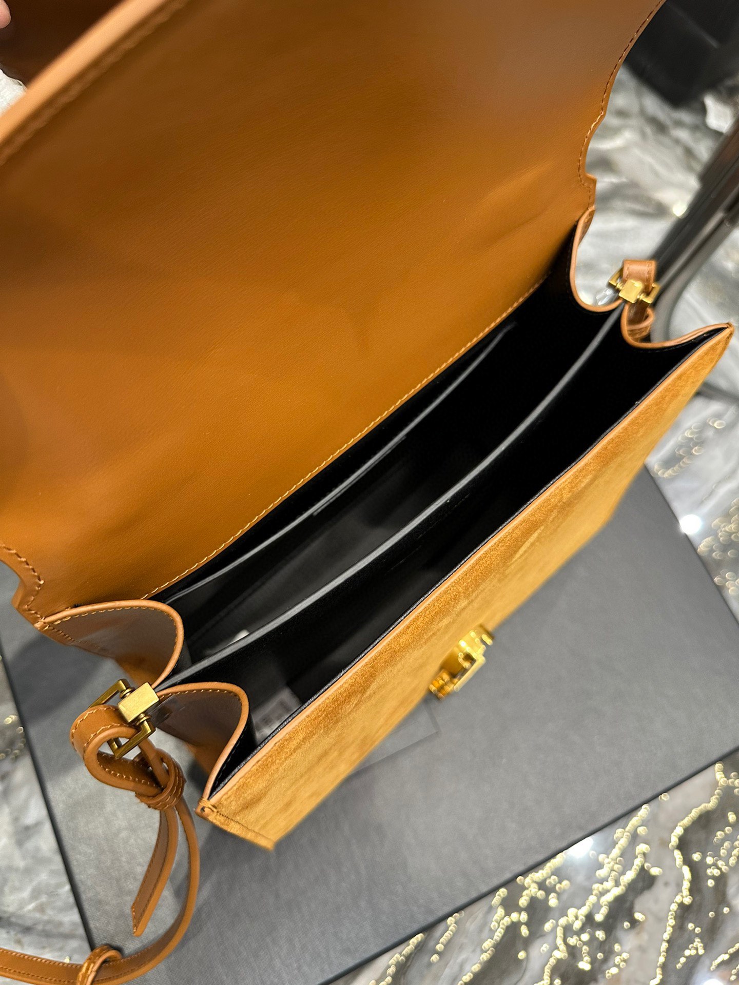 Sa1nt Lau*nt Cassandra Medium Top Handle Bag Black/White/Burgundy/Grey/Brown For Women‎ 9.6in/24.5cm