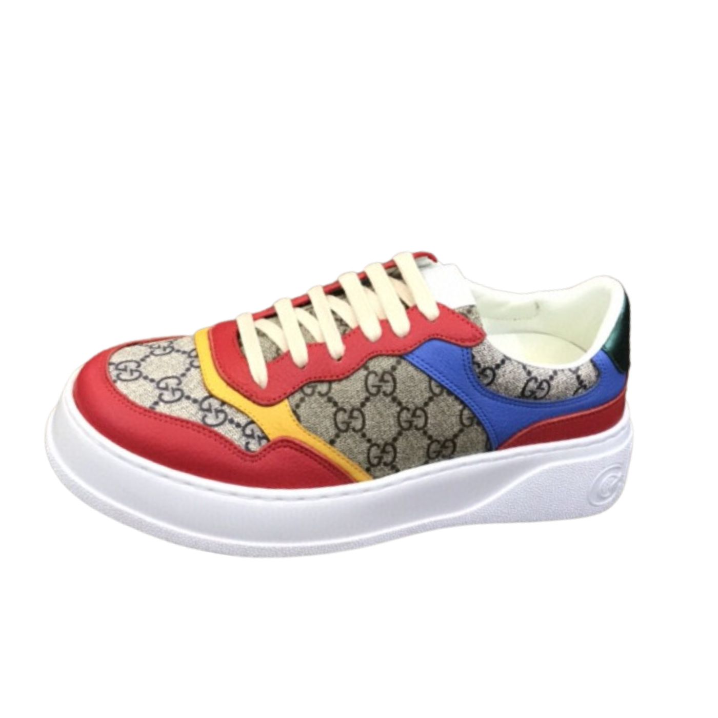 Gvc*1 GG Sneaker Red For Men ‎726828 FABAV 4050