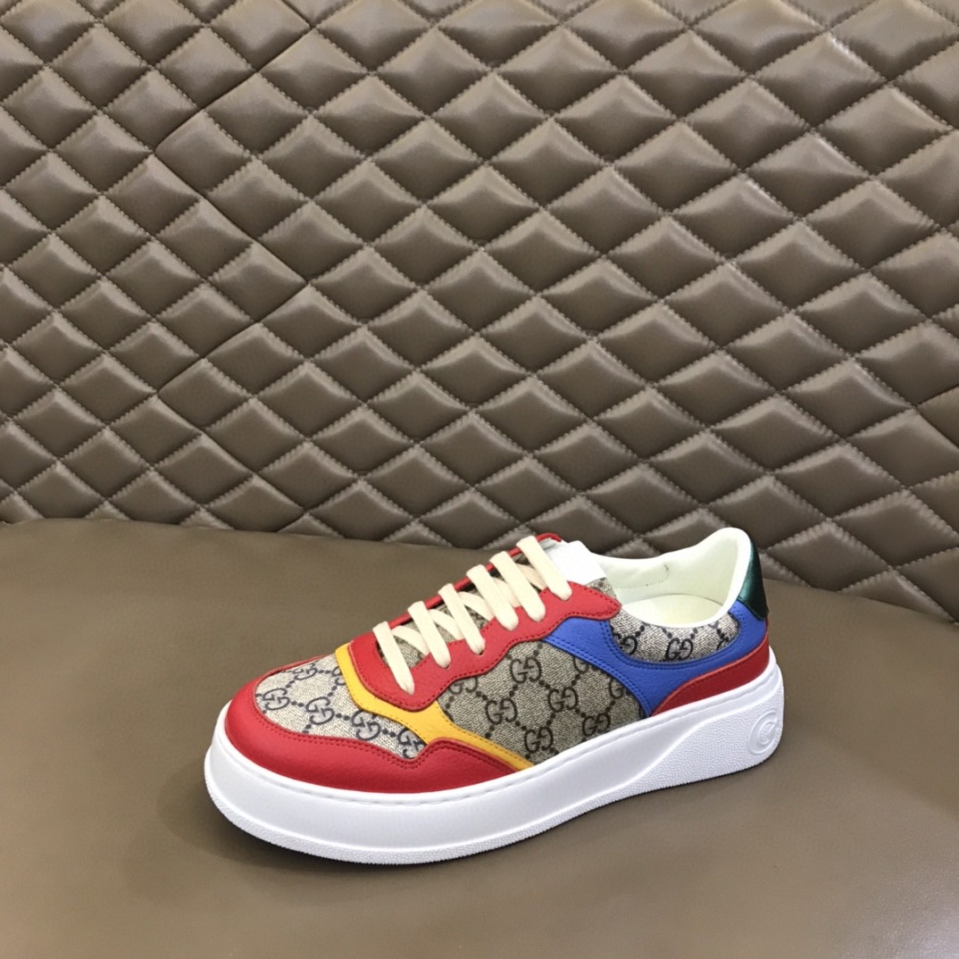 Gvc*1 GG Sneaker Red For Men ‎726828 FABAV 4050