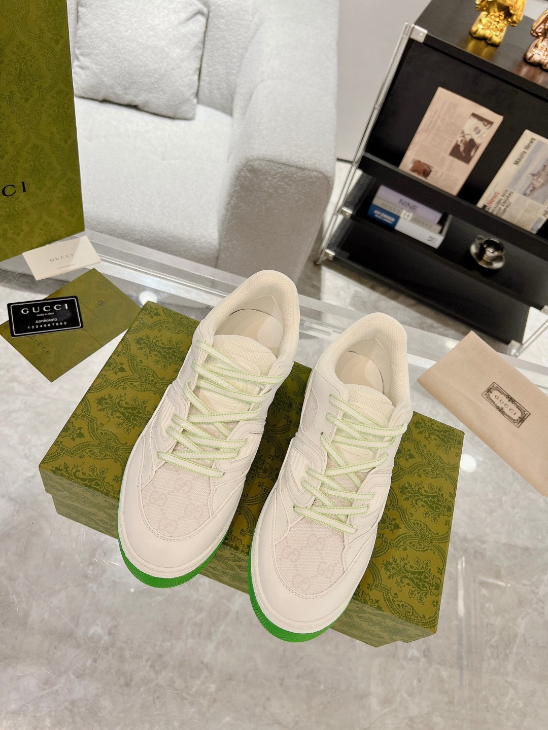 Gvc*1 Basket Sneaker White For Men