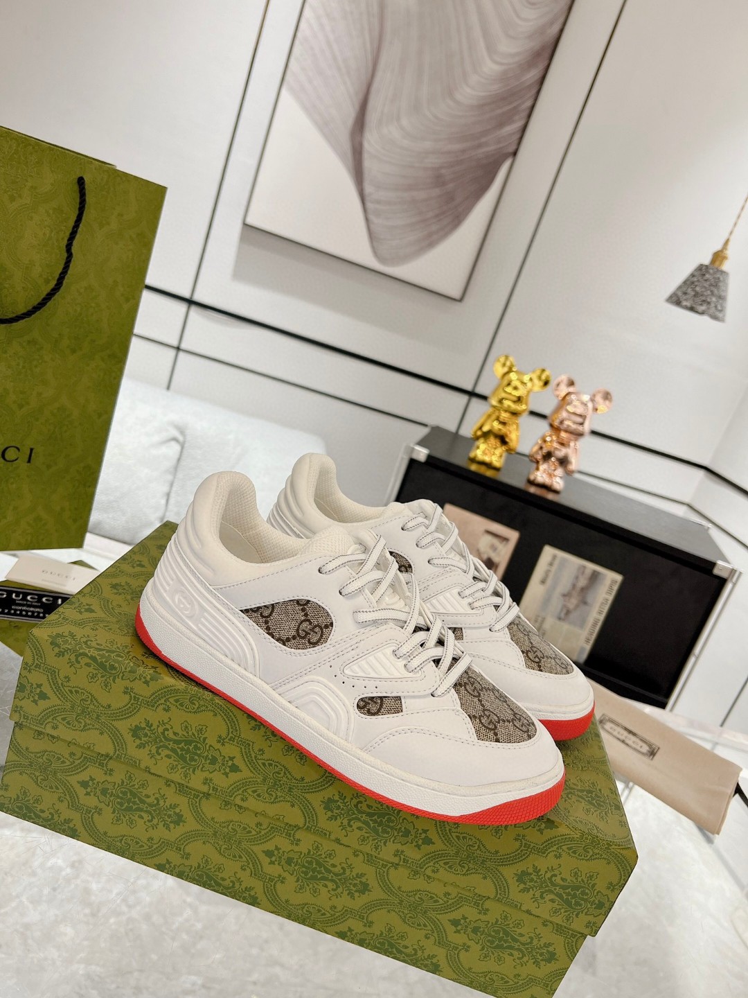 Gvc*1 Basket Sneaker White For Men
