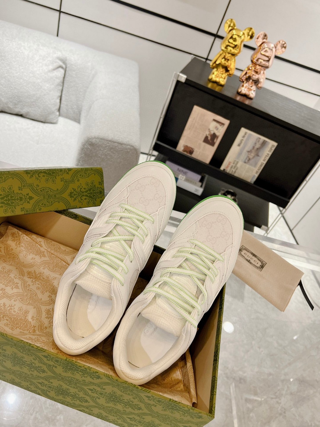 Gvc*1 Basket Sneaker White For Men
