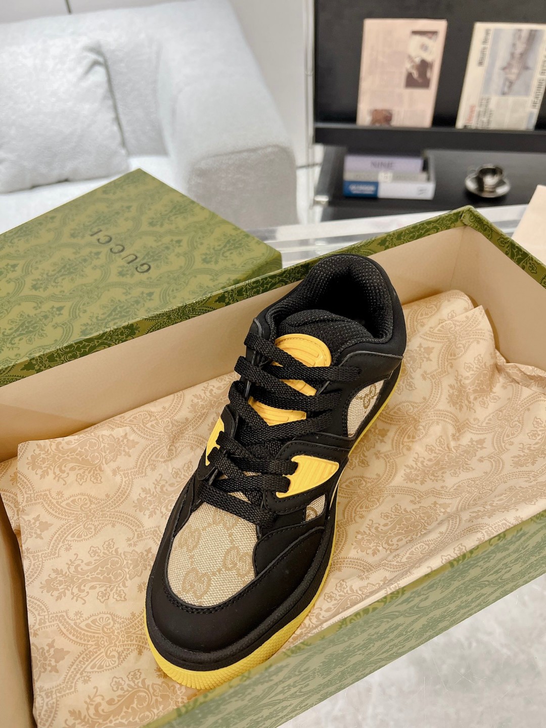 Gvc*1 Basket Sneaker Black For Men
