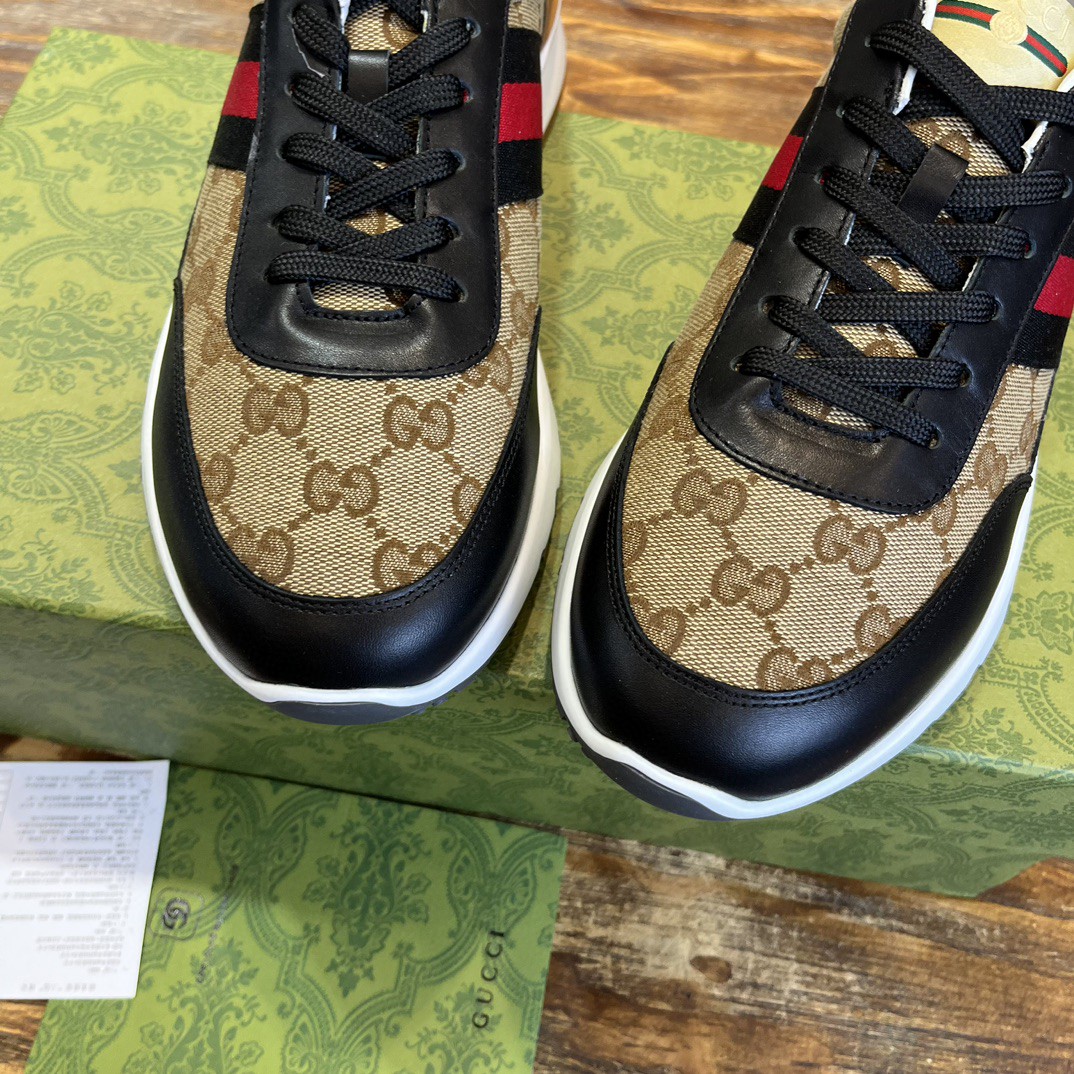 Gvc*1 Sneaker With Web Beige For Men