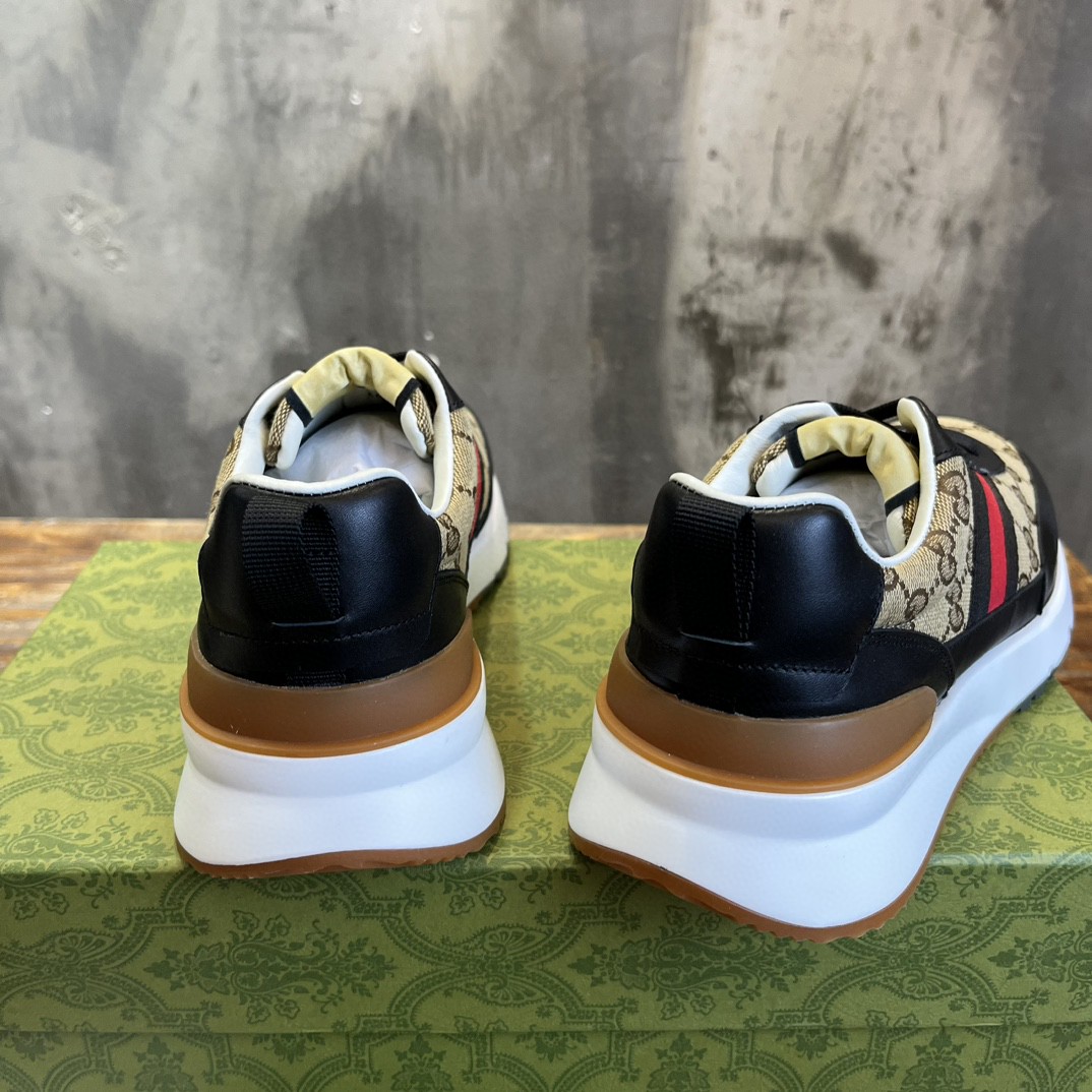 Gvc*1 Sneaker With Web Beige For Men