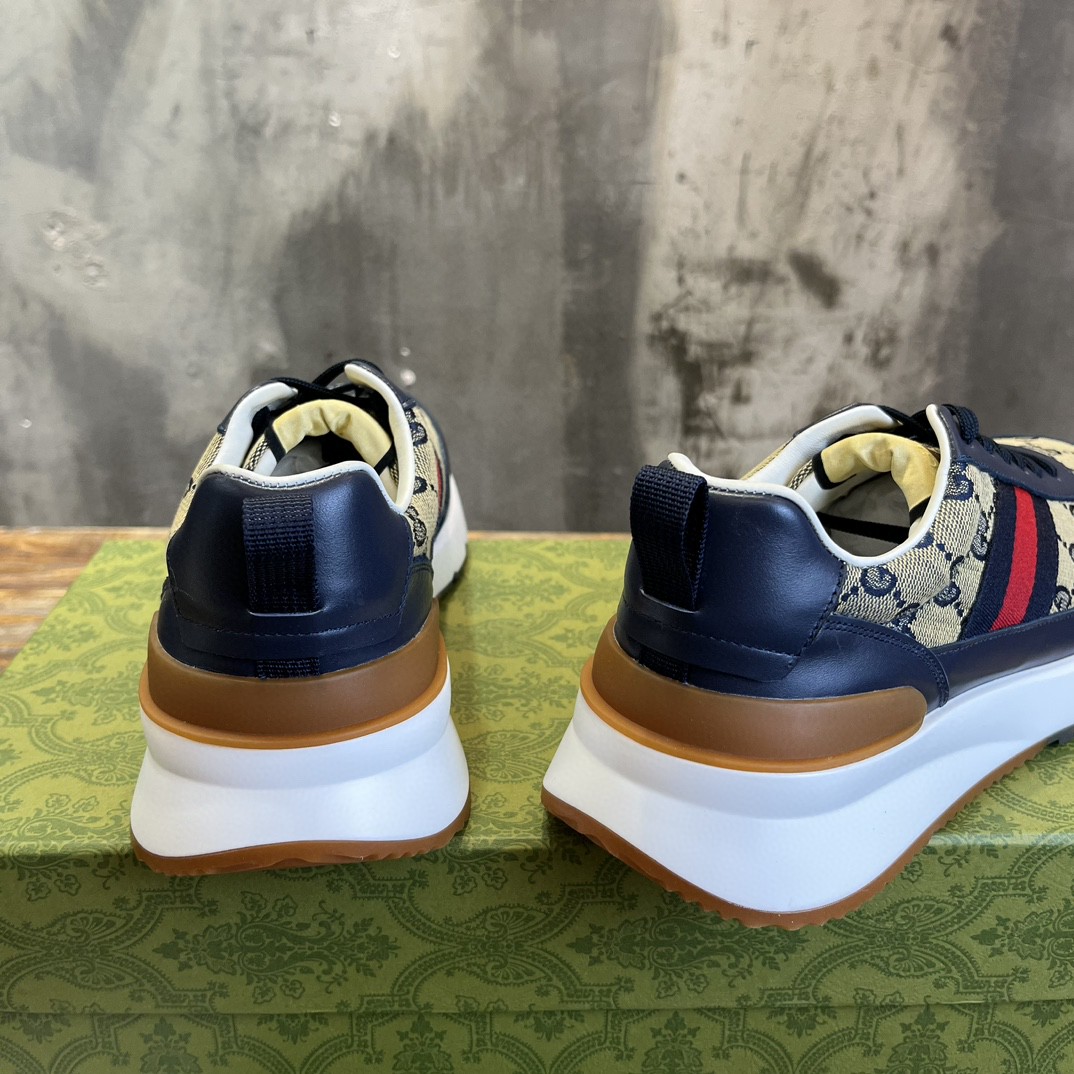 Gvc*1 Sneaker With Web Beige For Men