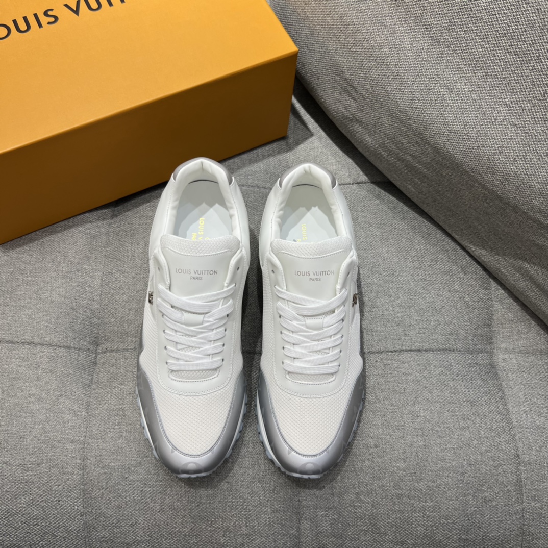 L0vis Vvtt0n Run Away Sneaker With Mesh White For Men