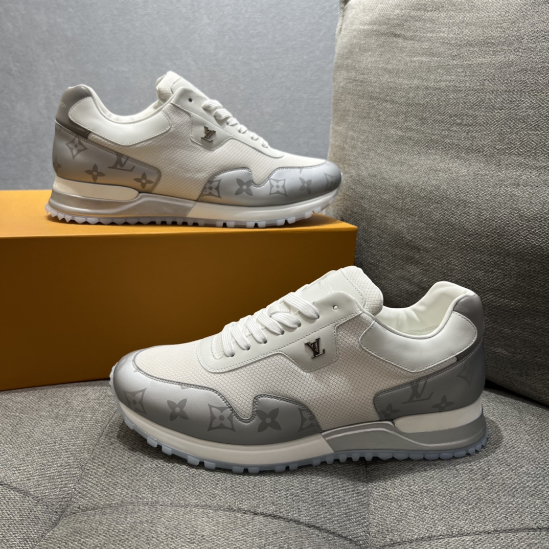 L0vis Vvtt0n Run Away Sneaker With Mesh White For Men