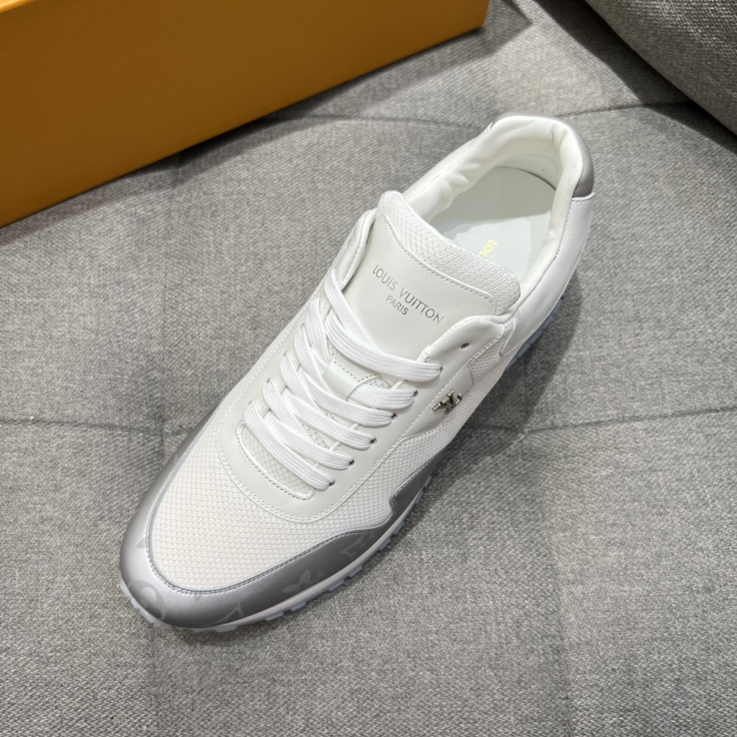 L0vis Vvtt0n Run Away Sneaker With Mesh White For Men