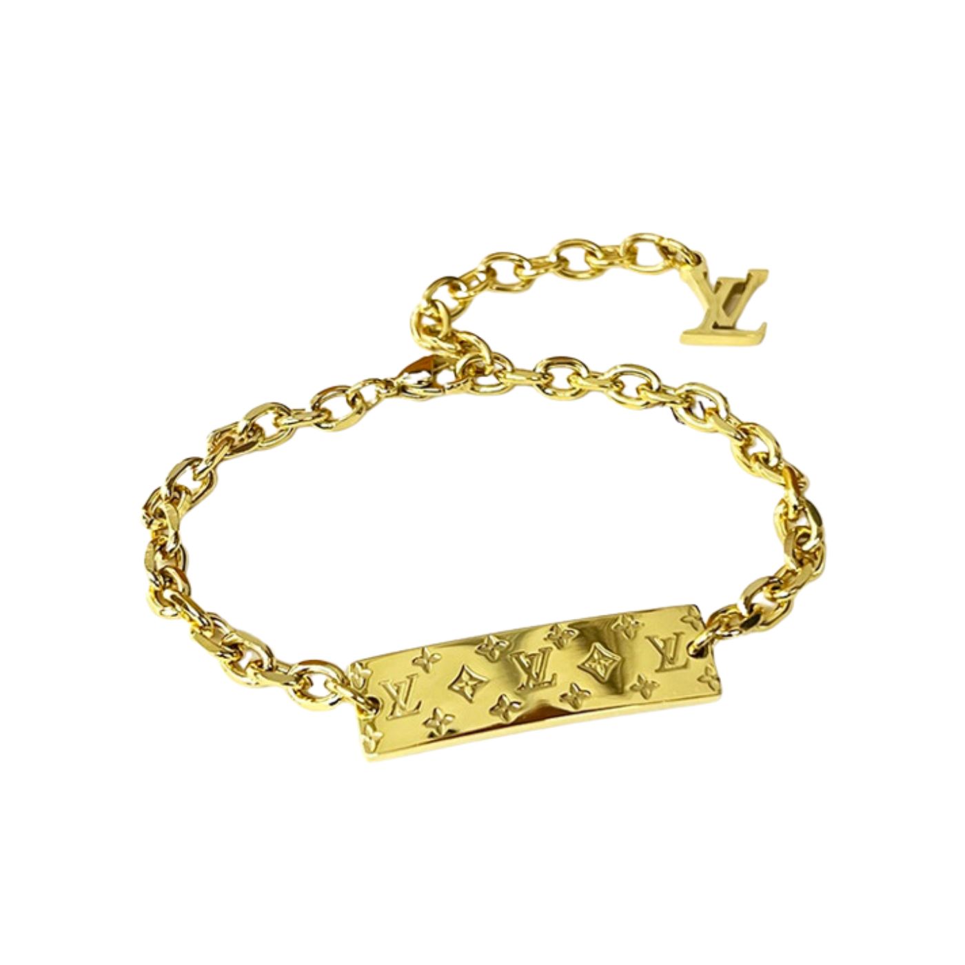 L0vis Vvtt0n Chain Bracelet Gold